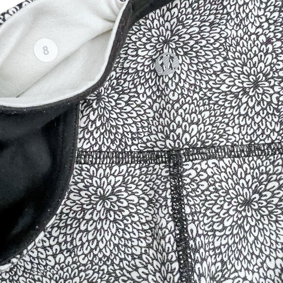 Lululemon Wunder Under Pant Legging in Plush Petal Deep Coal Ghost Size 8 - Picture 7 of 8